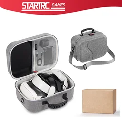 For Meta Quest 3 VR Accessories Storage Case Elite Headset Travel Carrying Case Hard Shell Shoulder Bag for Oculus Quest 3