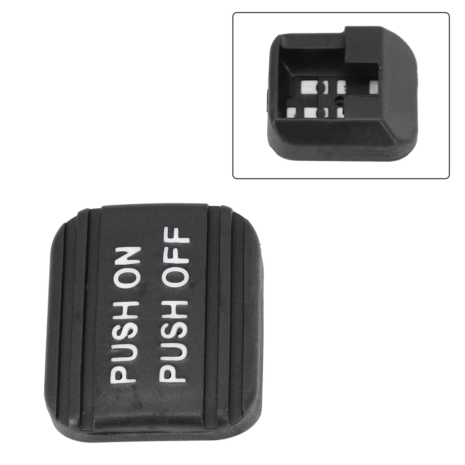 Front Pedal Pad Rubber 47120S0X003 Front Pad Cover Replacement 1PC 47120-S0X-003 Auto Parts Black Car Accessories