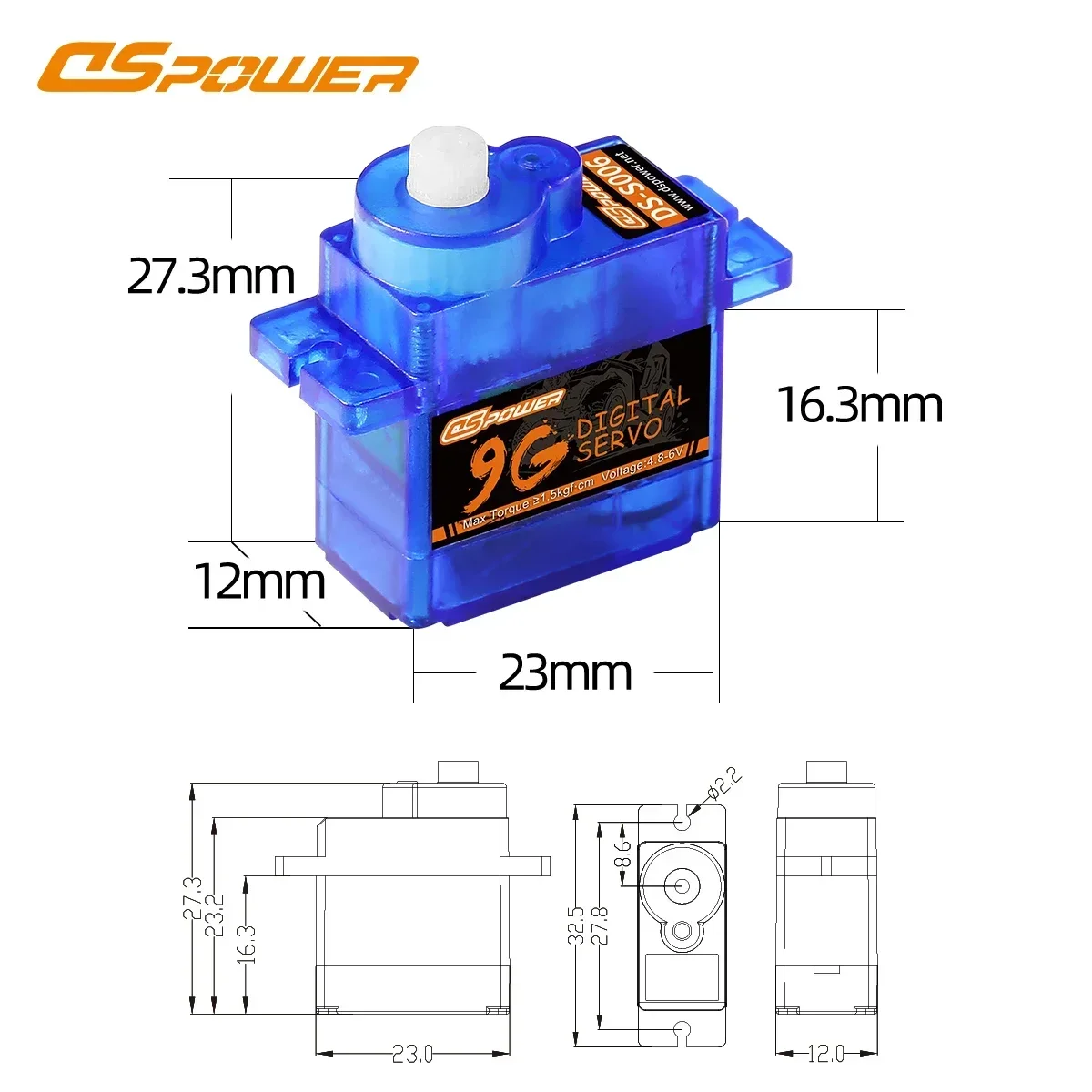 1/5/10/20PCS DSpower 9g Micro Servo Motor für 250 450 Hubschrauber Flugzeug Drone Starrflügel Segelflugzeug Flugzeug Roboter Boot SG90 MG90