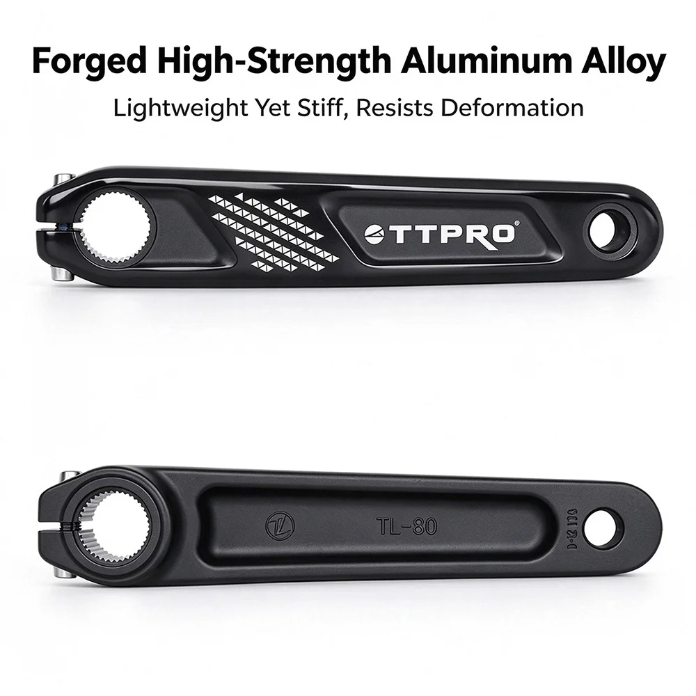 GXP 7075 Forged Aluminum Alloy Bike Crank 170mm Direct Mount Hollow Integrated 8-12Speed for MTB Road Bike BB68-73 Bicycle Parts