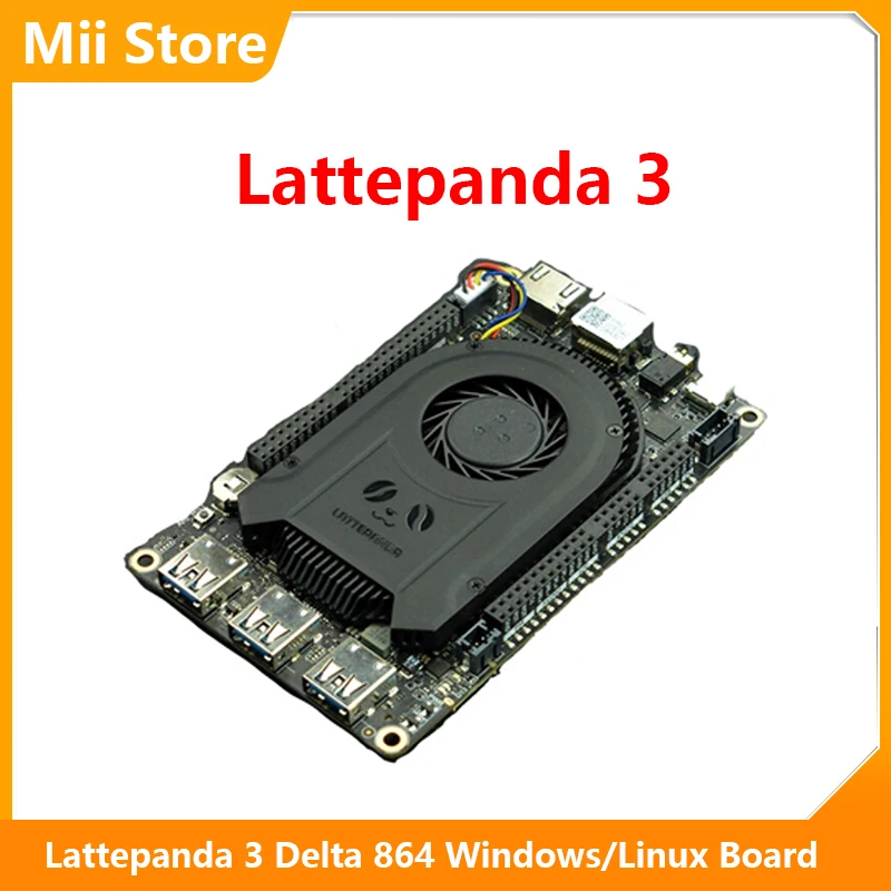 LattePanda 3 Delta N5105 - The Most Powerful Windows/Linux Single Board Computer 8GB/64GB，Celeron Family 2GHz to 2.9GHz