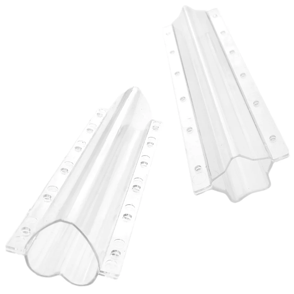 Accessoires de mise en forme de croissance de fruits, moules de culture de légumes en plastique Transparent en forme d'étoile et de cœur, fournitures de plantation de jardin 2 pièces