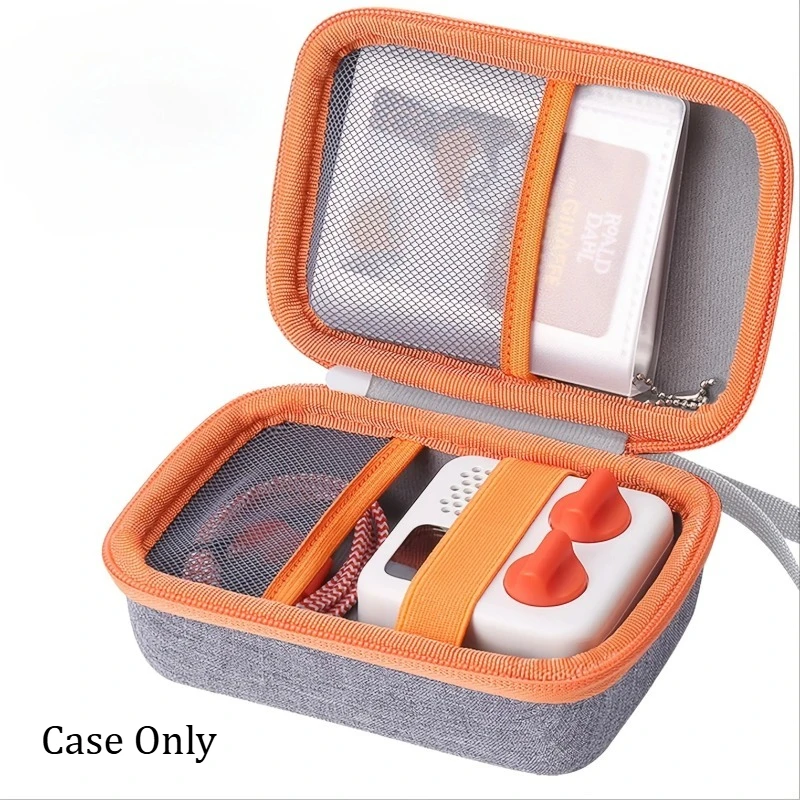

Portable Hard Case Compatible withi Audio Music Player Speaker Playing Audiobook Card Radio and Card Holder