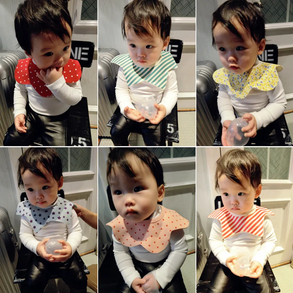 

Нагрудники-слюнявчики для малышей (для девочек и мальчиков) из органического хлопка, водонепроницаемые, многослойные, впитывающие, сохраняющие сухость, модные, красные