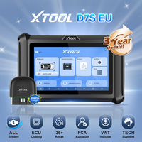 XTOOL D7S OBD2 Scanner All System Car Diagnostic Tools ECU Coding Key Programming OBD2 Bidirectional Scan 36+ Reset FCA Autoauth