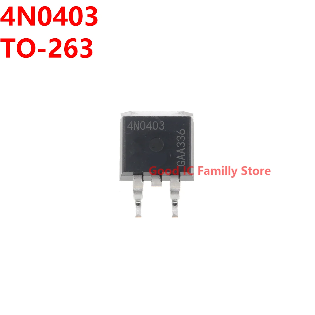 

10PCS 4N0403 IPB80N04S4-03 TO-263