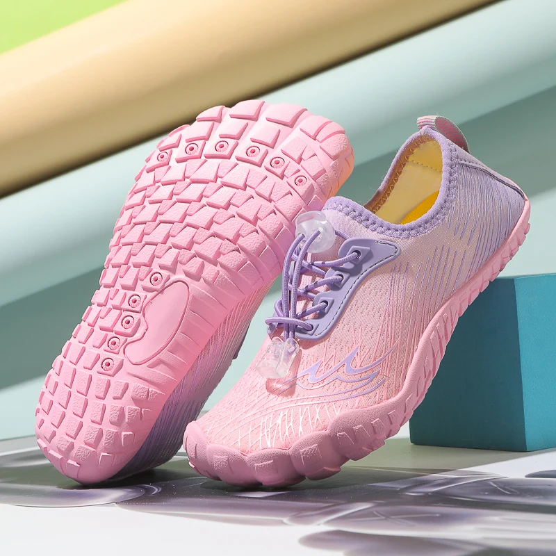 

Summer Kids Five Finger Aqua Shoes Children Barefoot Water Sports Shoes Quick Dry Swimming Diving Surfing Shoes Boys Sneakers
