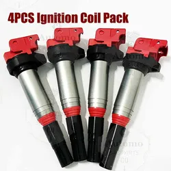 4PCS FOR 07-16 MINI Cooper S R56 R57 R58 R59 R60 R61 JCW 1.6L L4 Ignition Coil