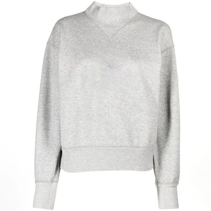 Sweat-shirt à col rond en coton PVD pour femme, pulls décontractés pour femme, lettre imprimée, pull en Y classique, mode adt