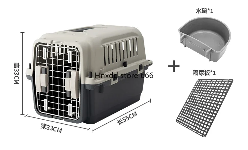 Medium Large Dog Corgi Cat Airplane Consigned Dog Cage Air Freight Box