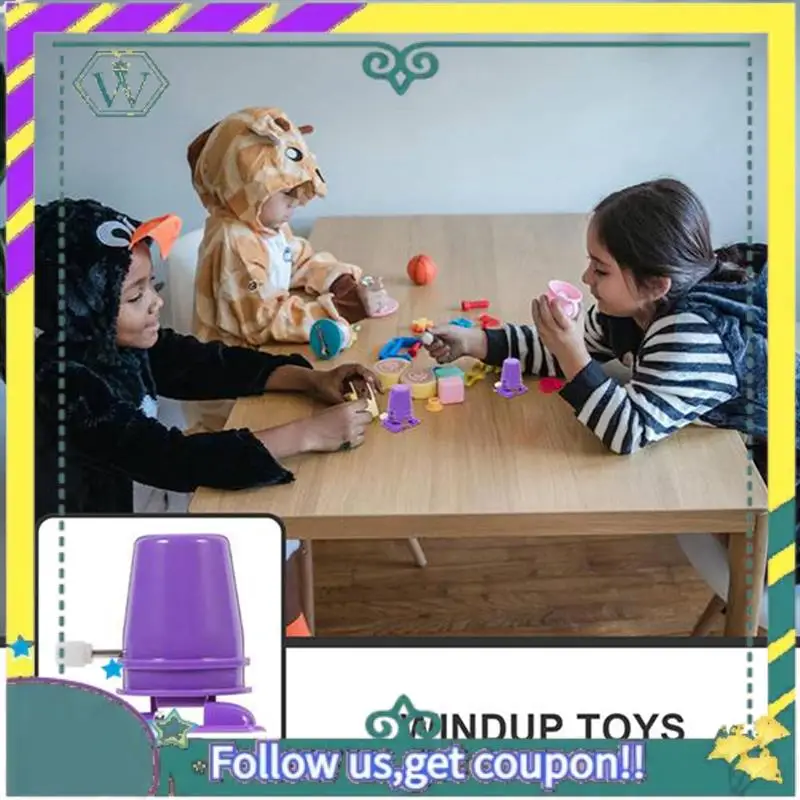 

(New) 80PCS Clockwork Legged Robot Kids Toy Wind Up Toy Movement Mechanism Movement Plaything Toys For Sports Kids Toy