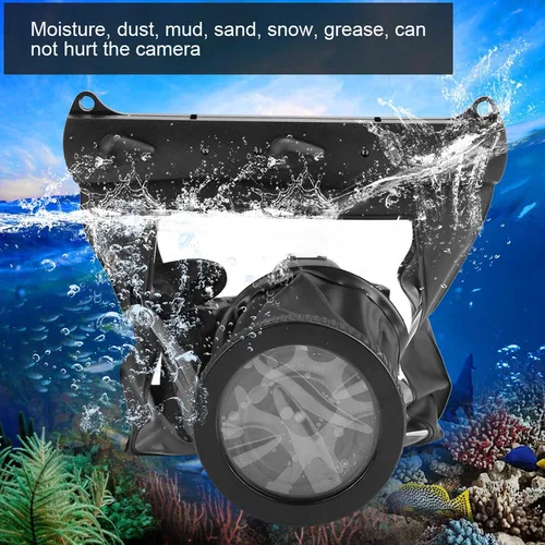 Imagen 2 del producto Tteoobl-funda subacuática impermeable para cámara, bolsa Dving de 20M para Nikon, DSLR