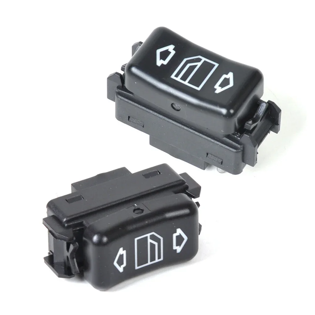 2x POWER GLASS Upgrade Your For MERCEDES W124 W126 W201 Console With High Quality Power Glass Switches 1248204510 1248204610