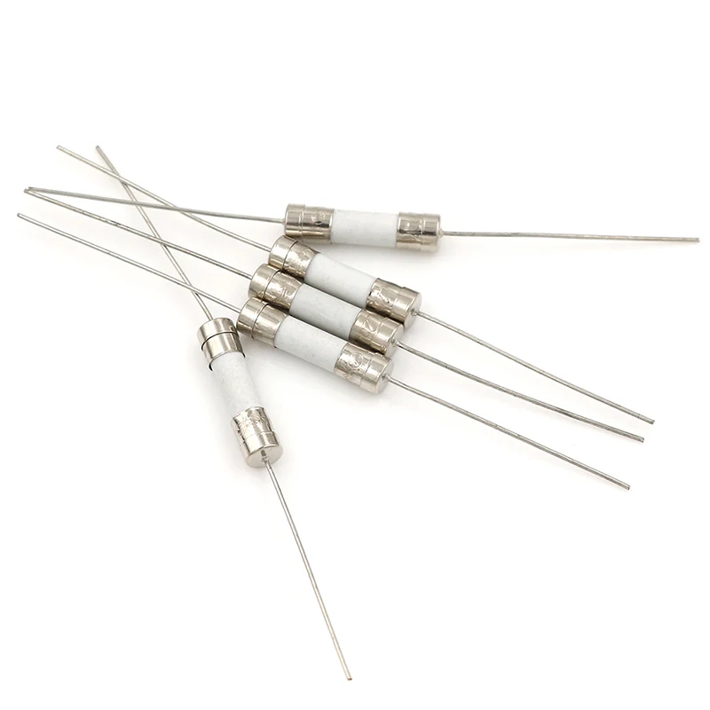 5Pcs 10A 250V ceramic body axial lead fuse for lcd-tv etc 5*20mm