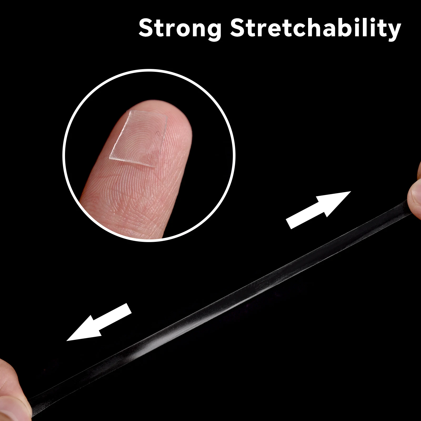 30 個ネイル粘着テープアクリル正方形ラウンドマニキュア練習表示ツールクリスタルクリア両面接着剤ステッカー