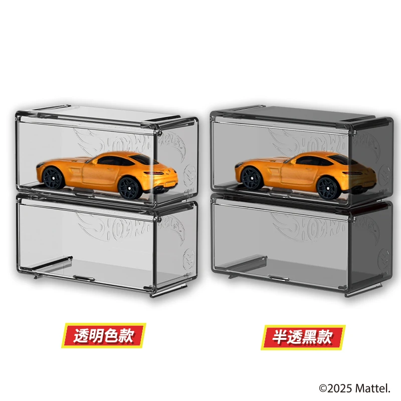 Hot Wheels Boys Car Model Storage Box Display Case Non-Remote Control Vehicles รวม Play with Railed & Motor Cars