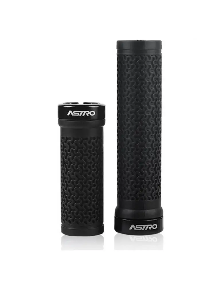 AliExpress NONE 1 Pair Long/Short Mountain Bicycle Handlebar Folding Bike Rubber Non-Slip Grip Bicycle Handle Grips Cycling Accessories