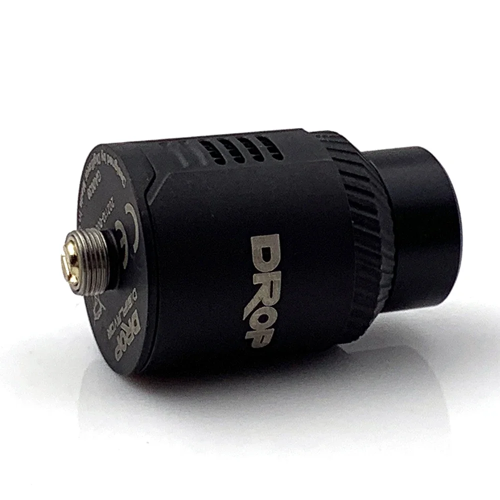 Vmiss-drop rda v1.5噴霧器、再構成可能なデッキ、シングルコイルまたはデュアルコイルタンク、24mm
