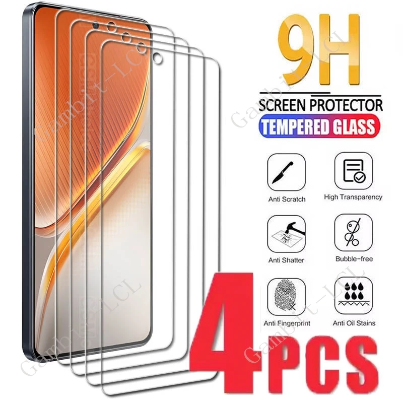 

4 шт. закаленное стекло для Vivo iQOO Neo10 Pro + Plus защитная пленка на iQOONeo10Pro Neo10Pro Neo10 10Pro защитная пленка для экрана