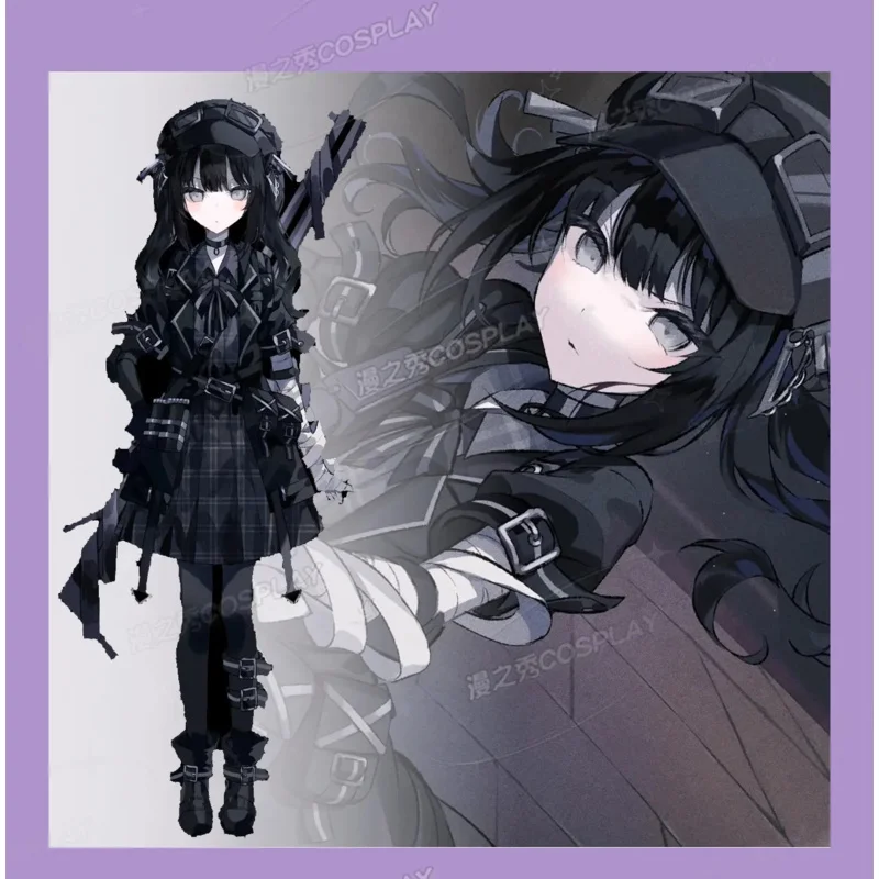 

Magical Girl Witch Trial Kurobe Nanoka Cosplay Costume Uniform Halloween Carnival Party Christmas Play Role Clothes Clothing
