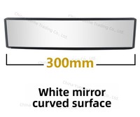 3R interior rearview mirror car interior reversing large field of view wide-angle mirror high definition curved glass