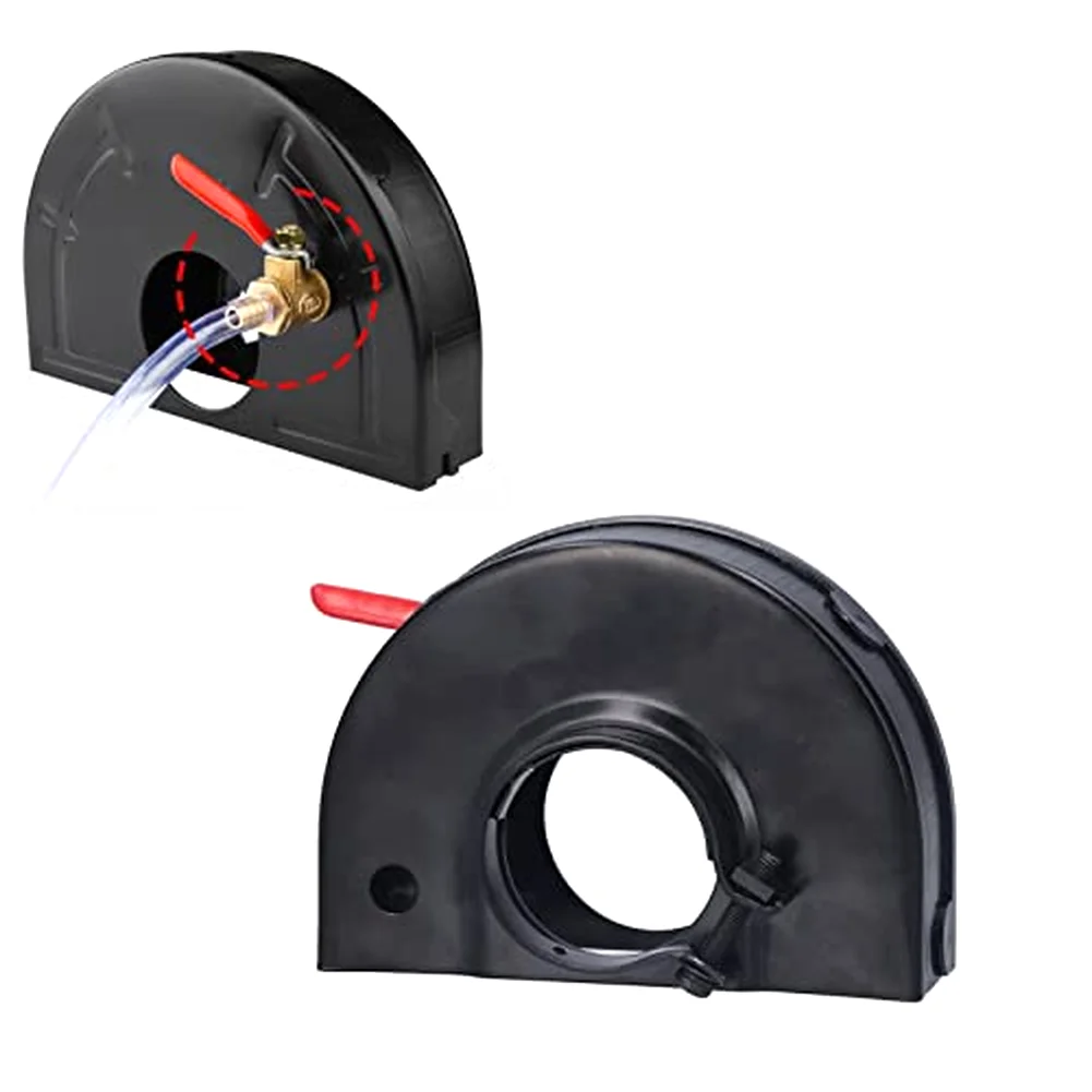 Steel-Bodied Angle Grinder Dust Cover with Water Channeling Design for Effective Dust Suppression and Thermal Management
