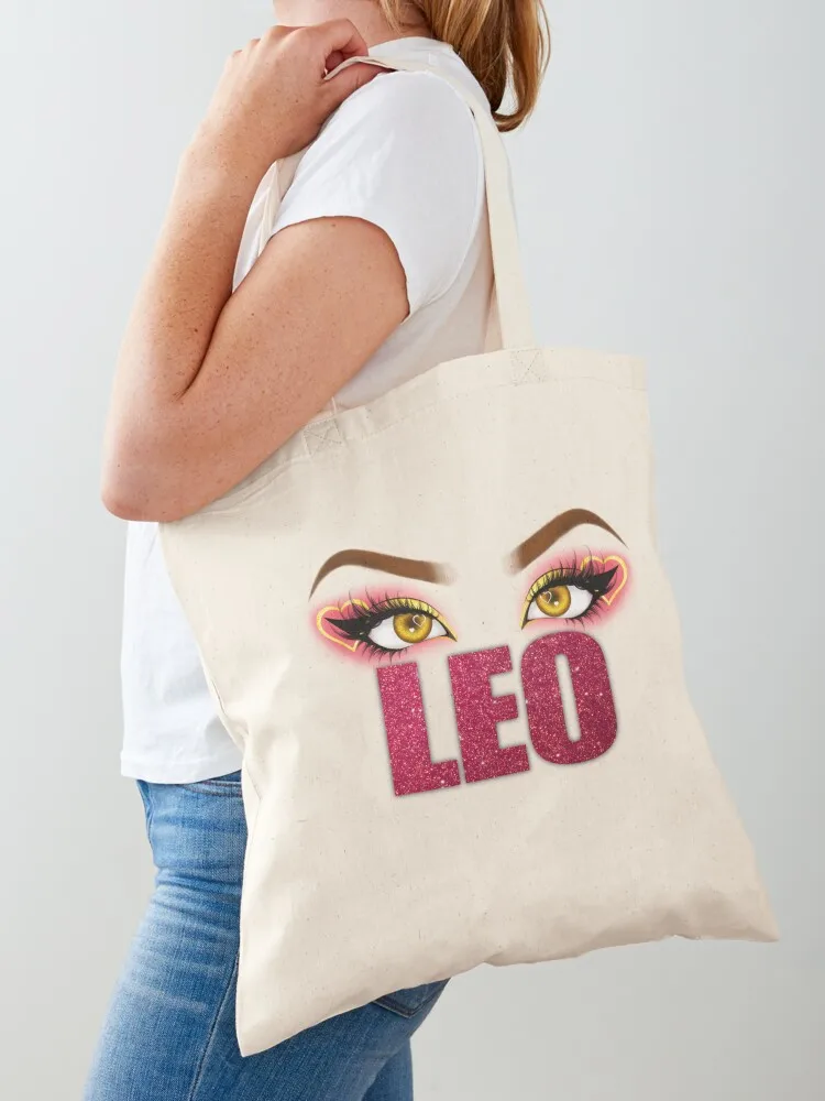 

LEO eyes Tote Bag Reusable bags Women's beach bags hand bag ladies custom tote bag
