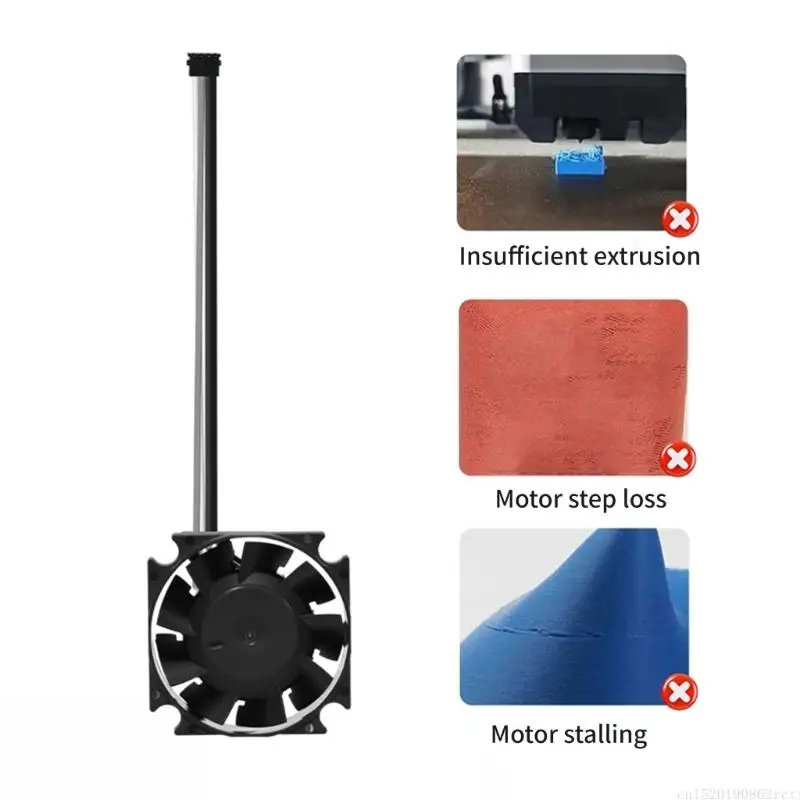 

D5BB Hotend Cooling Fan 3D Printer Part 2510 Cooling Hydraulic 25X10Mm Fan for P2S