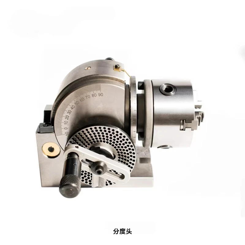 

BS100/4 inch indexing head chuck 100mm center height 100mm drilling and milling machine fixture machine tool matching