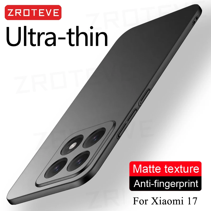 Für Xiaomi17 Hülle ZROTEVE Schlanke Matte Hart-PC-Abdeckung Für Xiaomi 17 17T Pro Mi 15 15T Xiomi Mi17 Mi17T Mi15 Mi15T Handyhüllen – Detail 3
