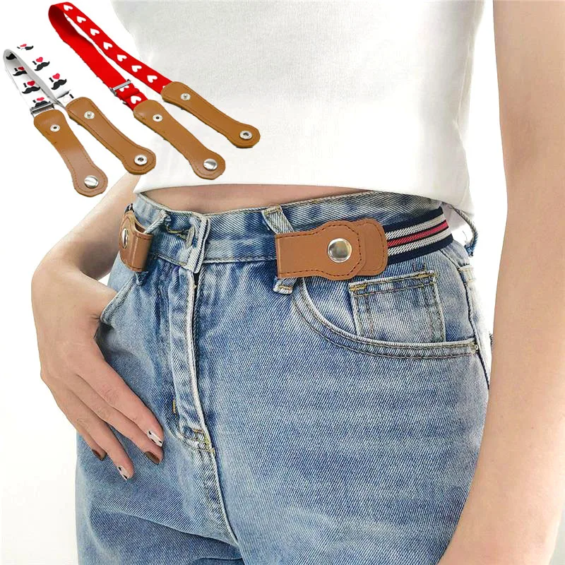 

2026 New Canvas Elastic Belt Children Pants Belts for Girls Boys Anti Deduction Nursery Essential 17 Colours Adjustable Belt