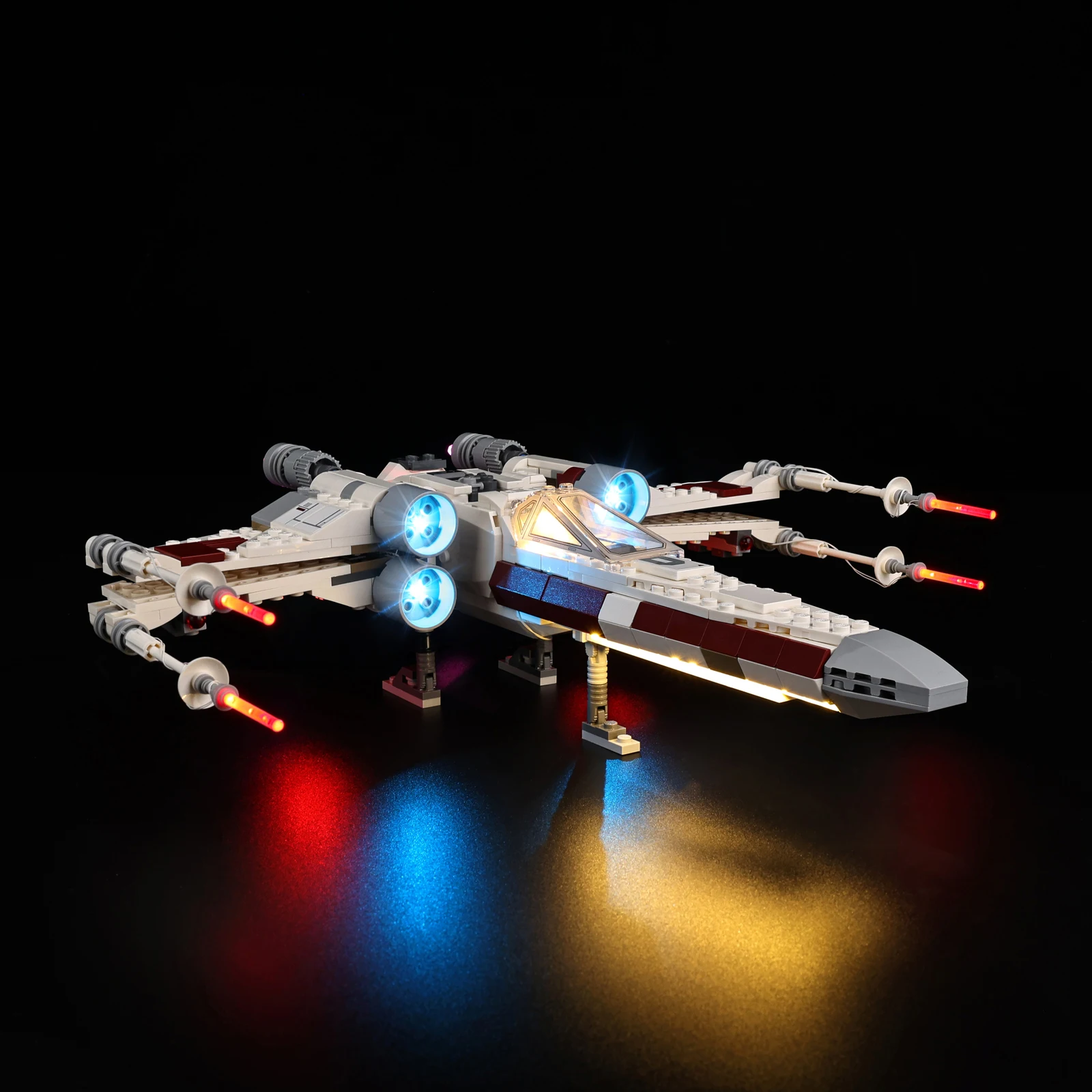 Kit luce LED per # 75393 TIE Fighter Mash-up Set di giocattoli fai da te (blocchi da costruzione non inclusi)