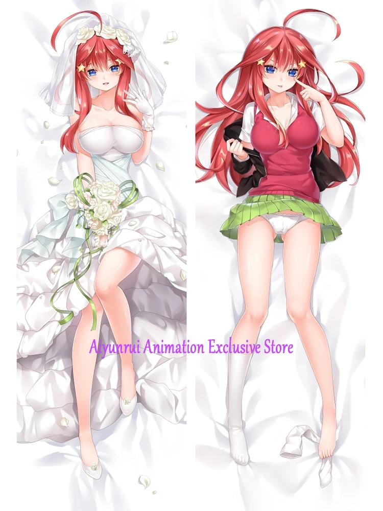 

Dakimakura Anime Itsuki Nakano 2 Side Printed Hugging Body Pillowcase Cushion Bedding Decor Pillow Cover 2024