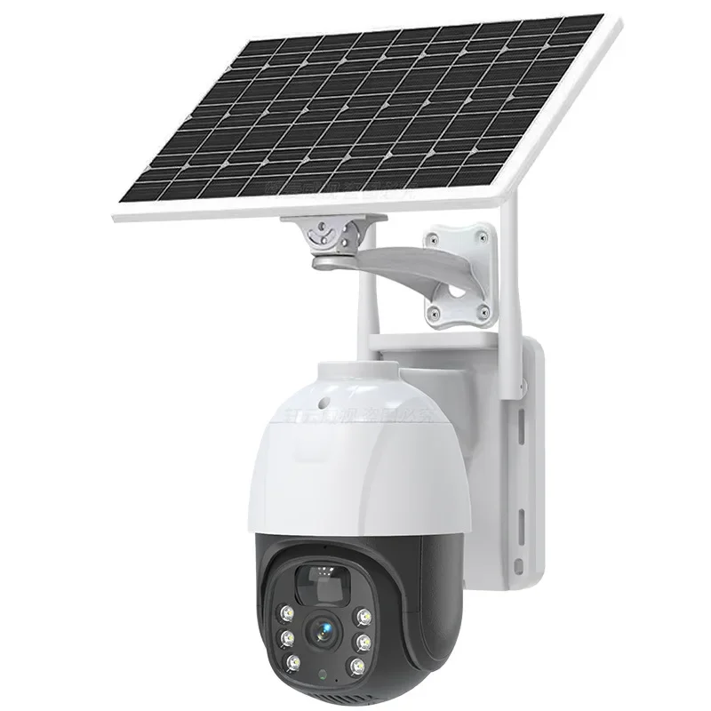 

Low power solar with sim card automatic tracking built-in 18650 battery solar camera