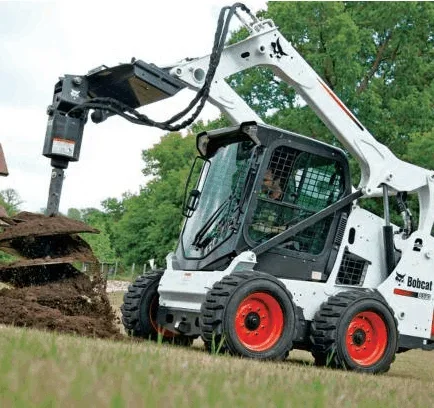 S530 S550 For Bobcat skid steer loader used auger drill,earth auger for sale