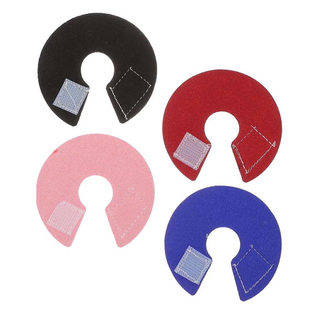 

4pcs Parrot Protection Bird Injury Prevention Neck Guard Soft Comfortable Recovery Collar for Small Birds Stop Biting