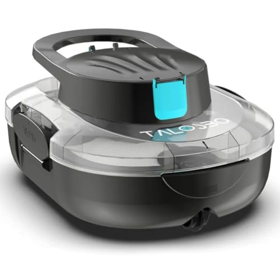 Above-ground pool cleaner: S1 Pro Max cordless, dual motor suction, 130-min runtime, fast charging, large-capacity filter baske