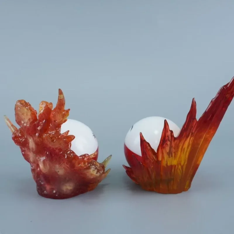 포켓몬 빨간색과 녹색 애니메이션 피규어 Voltorb 피규어 Pvc 동상 모델 룸 데스크탑 장식 컬렉션 소년 선물 게임 완구