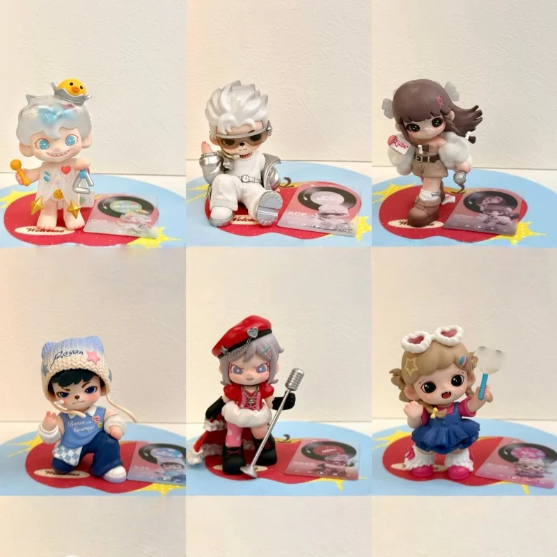 

В наличии Tnt акустическая волна Fission серии слепая коробка модное украшение милый настольный орнамент фигурка праздничный подарок