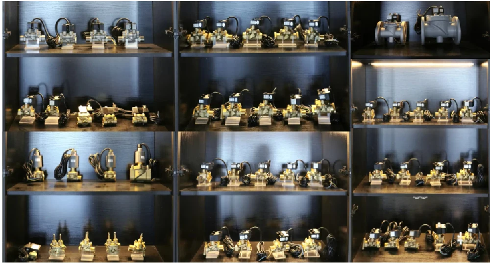 Detalhe 1 de Válvula solenoide Dual flow high temperature resistant fuel dispenser electromagnetic valve cast-in type mSF-20/25 explosion-proof solenoid valve Gás e combustível