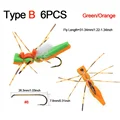 Type B Green Orange