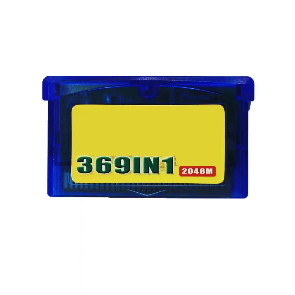 Giochi Mulit a 32 bit 369 in 1 Supporto edizione inglese 1.2 Risparmia carta da gioco di alta qualità