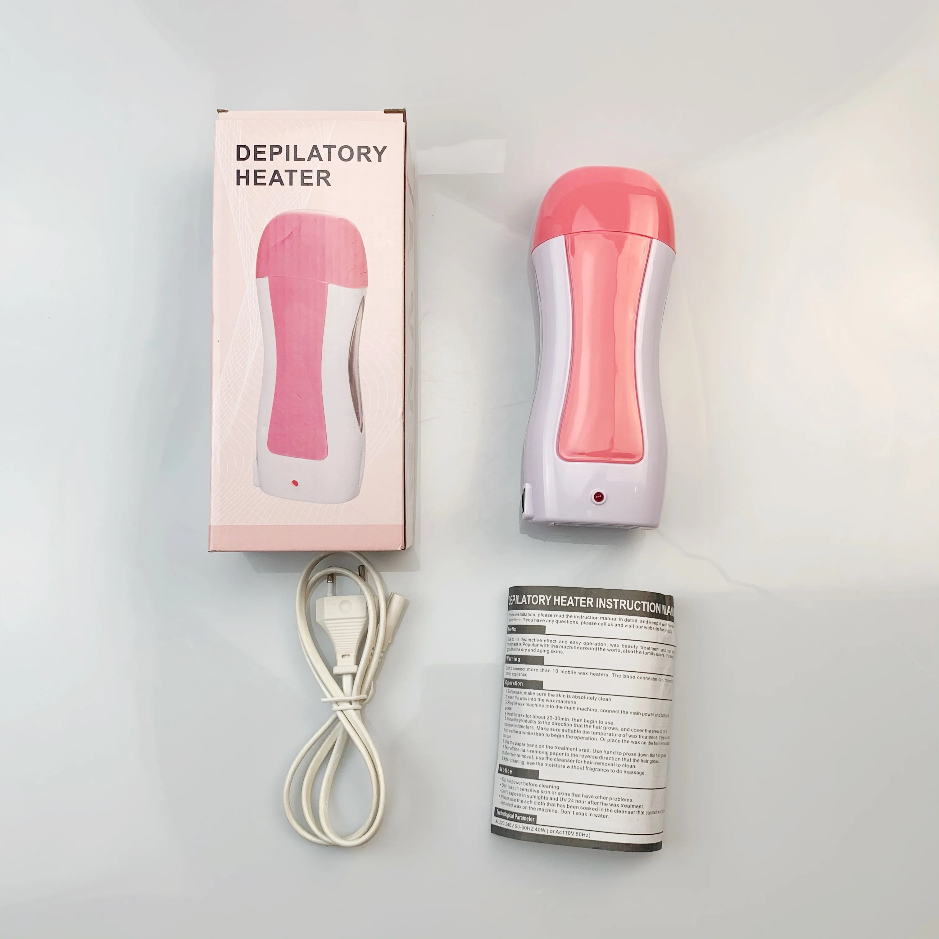 Portable Wax Heater Roll On Hair Removal 1000cc 200w 110-220v for Hair Removal Paraffin Warmer Depilation Kit