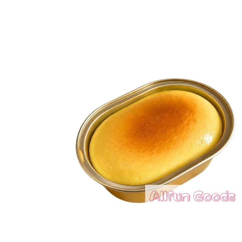 [T5]1Pcs Slow Rebound Stress Relief Toys Creative Steamed Egg Cake Simulation Toy Anxiety Relief Fidget Toy For Kids Adults