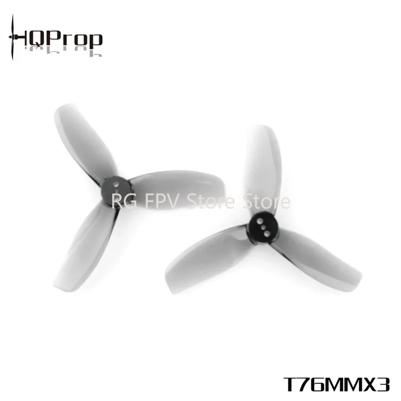 20/10/6Pairs HQProp T76 3inch Propeller CT30 CineBot Props T76MMX3/T76MMX3 V2 3-Blade 76mm For RC DIY FPV Racing Drone CineWhoop