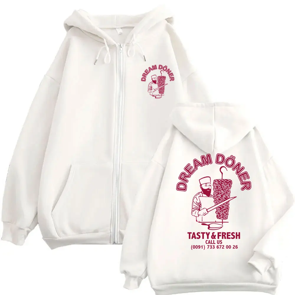 

Doner Kebab Karl Marx Socialist Funny Meme Zipper Hoodie Men Women Casual Fleece Vintage Zip Up Jacket Men's Oversized Hoodies