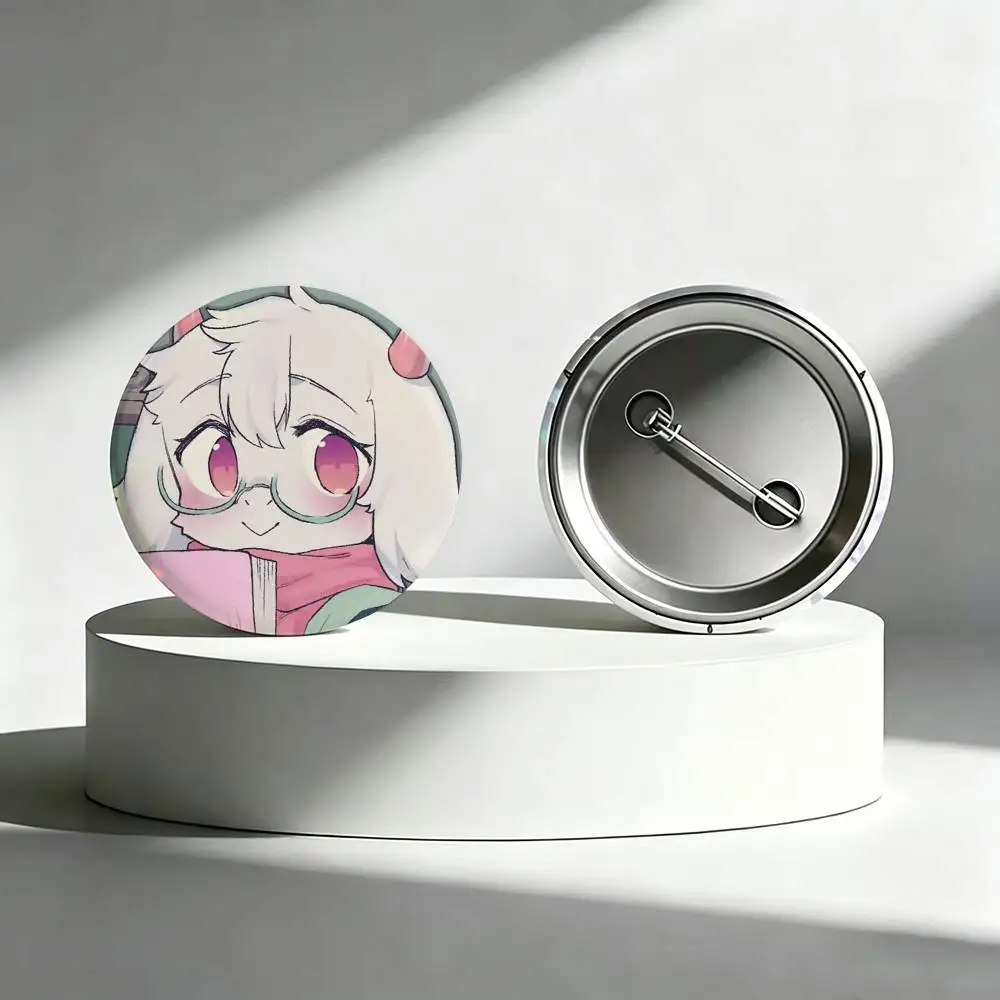 D-Deltarune Cute Ralsei  25mm 32mm 44mm 58mm Anime Badges Brooches DIY Pins Decorations Birthday Gifts - view 3