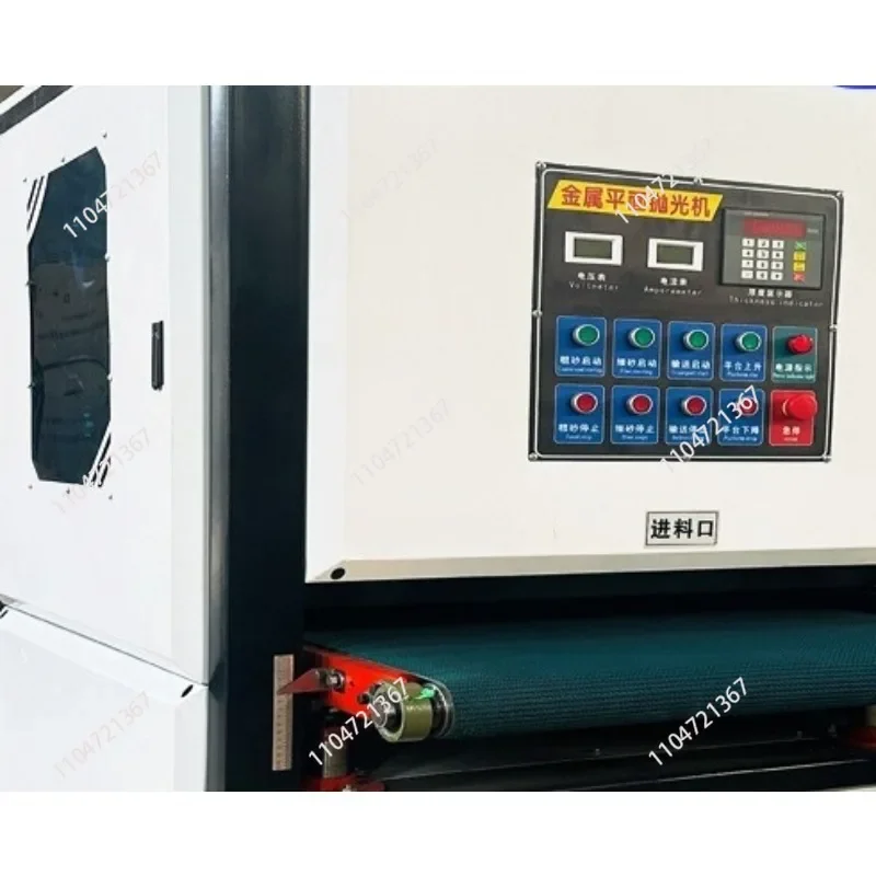 Automatic Metal Sheet Sanding Machine Flat Surface Grinder Deburr Polisher for Laser Cutting Workpieces