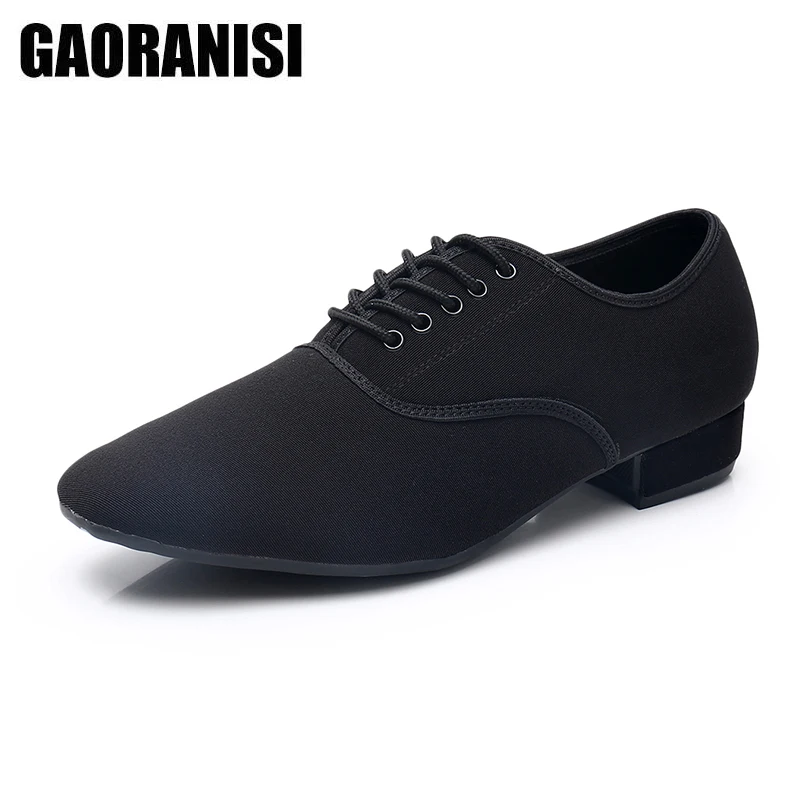 

Men Latin Dance Modern Shoes Jazz Sneaker for Men Professional Black Oxford Latin Salsa Shoe Low Heel Tango Ballroom Dance Shoes