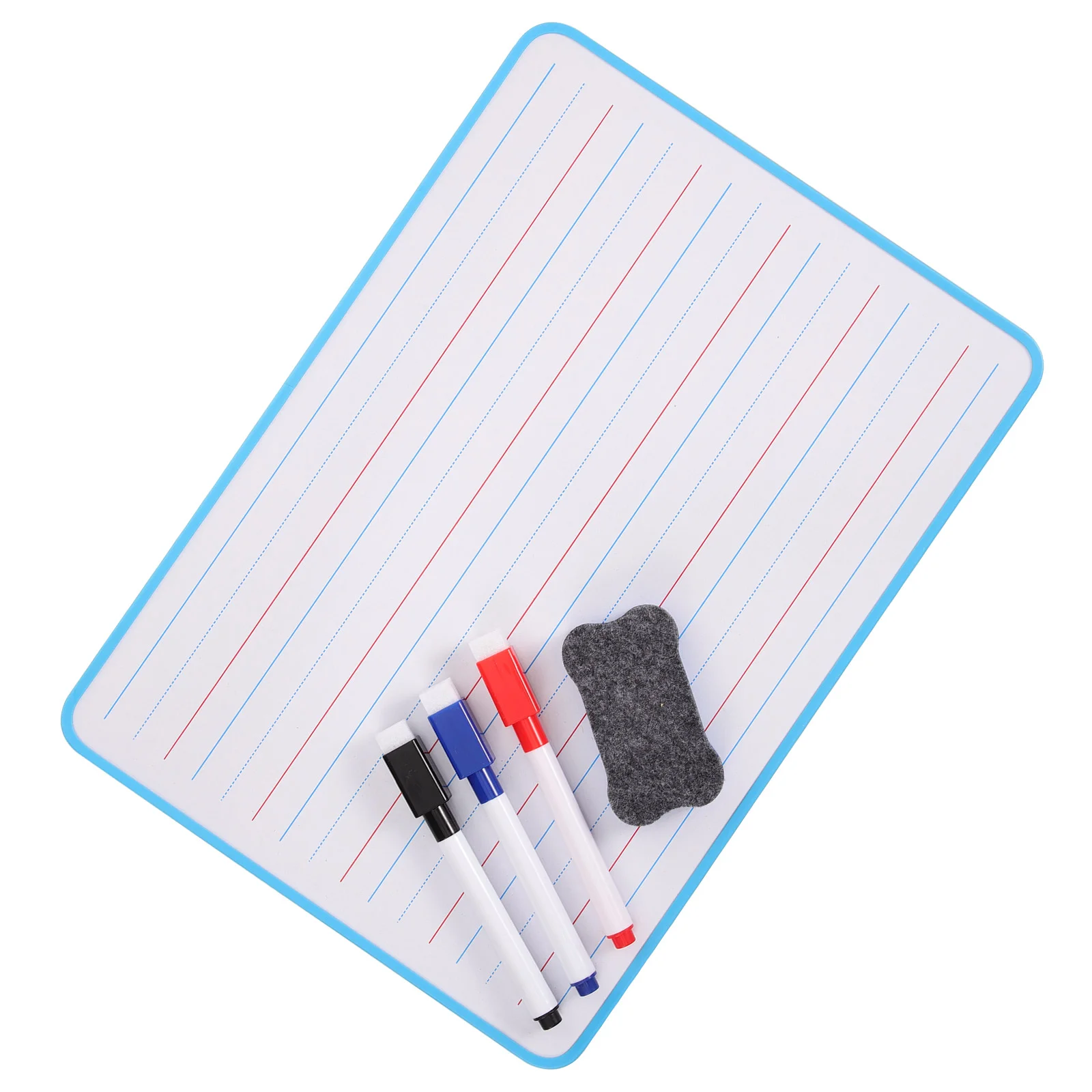 Erasable Whiteboard Small Dry Erase for Students Lining Plastic Lined with Lines